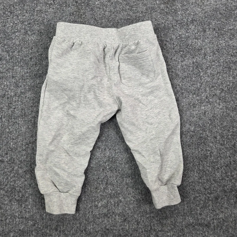 Moschino Sweatpants Boys 12-18 Months Gray Toy Teddy Bear Graphic Jogger Pants